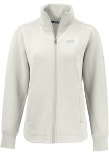 Cutter and Buck Eastern Kentucky Colonels Womens White Roam Light Weight Jacket