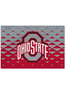 Ohio State Buckeyes Washable Rug Interior Rug - Charcoal