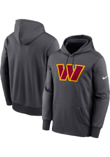 Nike Washington Commanders Mens Charcoal Primary Logo Hood