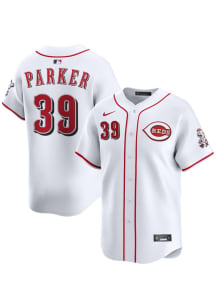 Dave Parker Nike Cincinnati Reds Mens White Home Limited Baseball Jersey