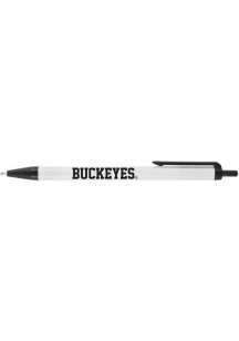 Ohio State Buckeyes Biz Click Stick Single Pen - Black