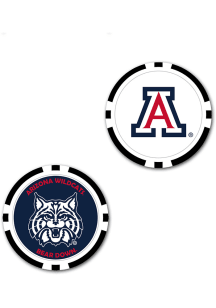 Arizona Wildcats 2-Sided Poker Chip Golf Ball Marker