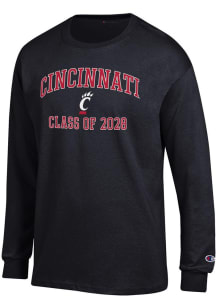 Champion Cincinnati Bearcats Black Font Class of 2028 Jersey Long Sleeve T Shirt