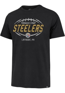 47 Pittsburgh Steelers Black Training Camp Short Sleeve Fashion T Shirt