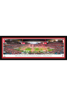 Blakeway Panoramas Indiana Hoosiers 2025 CFP National Champions Select Frame Framed Posters