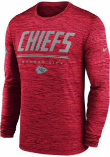 Nike Kansas City Chiefs Red Sideline Long Sleeve T-Shirt