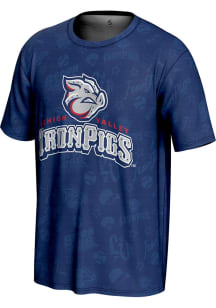 ProSphere Lehigh Valley Ironpigs Navy Blue ICON Short Sleeve T Shirt