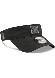 New Era Philadelphia Eagles Mens Black 2026 NFL Training Camp Adjustable Visor