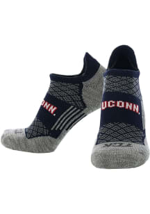 UConn Huskies Tour Mens No Show Socks
