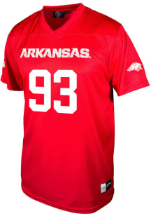 keiundre johnson  Genuine Collective Arkansas Razorbacks Cardinal Football NIL Football Jersey