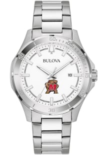 Bulova Maryland Terrapins Sport Classic Mens Watch