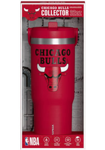 Chicago Bulls 32oz Collectors Nomad Stainless Steel Bottle - Red