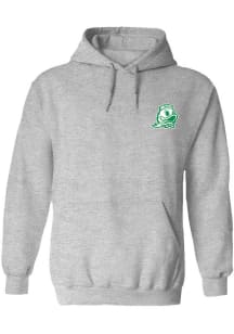Vive La Fete Oregon Ducks Womens Ash Impressions Hooded Sweatshirt