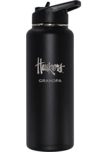 Nebraska Cornhuskers Grandpa 34oz Stainless Steel Bottle - Black