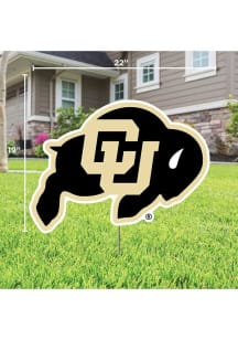 Colorado Buffaloes Primary Yard Sign - Gold