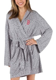 Concepts Sport Boston Red Sox Womens Charcoal Frill Robe