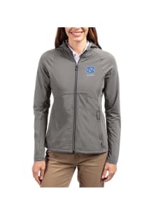 Cutter and Buck North Carolina Tar Heels Womens Graphite Alumni Adapt Eco Light Weight Jacket