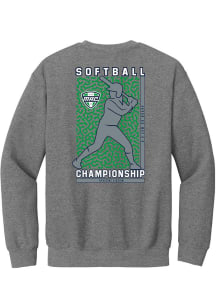 Summit Sportswear MAC Mens Graphite Softball Championship 2026 Long Sleeve Crew Sweatshirt