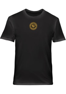 Pittsburgh Riverhounds SC Black Wordmark Short Sleeve Fashion T Shirt