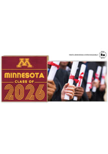 Minnesota Golden Gophers Class Of Floating Picture Frame - Maroon