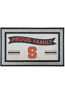 Syracuse Orange Proud Family 18x30 Door Mat
