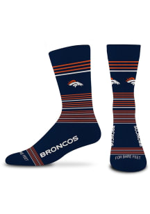 Denver Broncos Gradient Mens Dress Socks