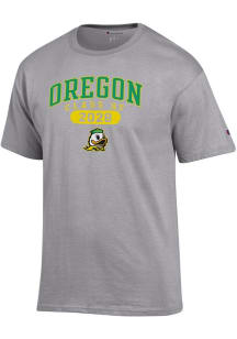 Champion Oregon Ducks Grey Class of 2028 Jersey Short Sleeve T Shirt