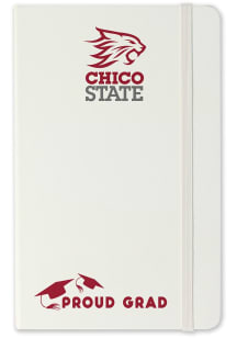 CSU Chico Wildcats Proud Grad Notebook and Folder - White