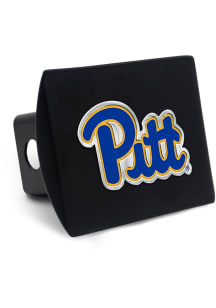 Pitt Panthers Black Metal Car Accessory Hitch Cover