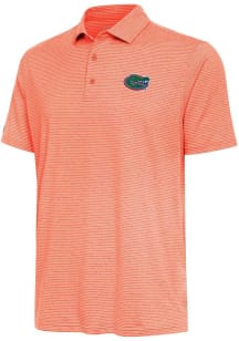 Antigua Florida Gators Mens Orange Scheme Short Sleeve Polo