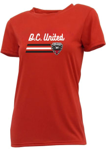 Concepts Sport DC United Womens Red Marathon Short Sleeve T-Shirt