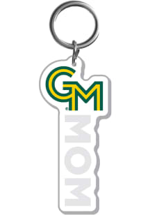 George Mason University Mom Acrylic Keychain - Green