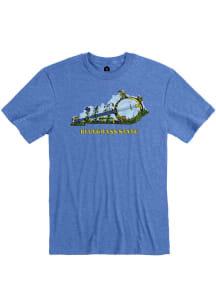 Kentucky Blue State Outline Short Sleeve Fashion T Shirt