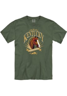 Kentucky Derby Green Horse Short Sleeve Fashion T Shirt