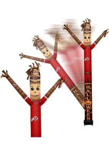 Utah Utes Black Outdoor Inflatable Scarecrow team color and team logo