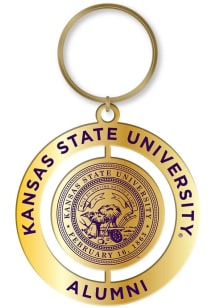 K-State Wildcats Alumni Spinner Keychain - Purple