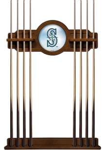 Seattle Mariners Solid Wood Cue Rack Pool Table