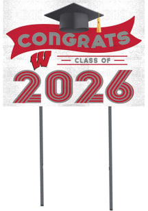 Wisconsin Badgers KH Sports Fan Class Of Yard Sign - Red