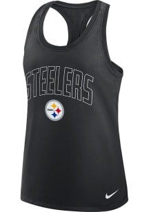 Nike Pittsburgh Steelers Womens Black Racerback Tank Top