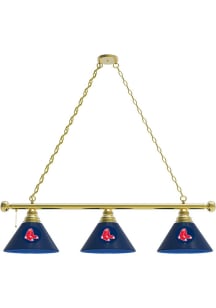 Boston Red Sox 3 Shade Gold Billiard Lamp
