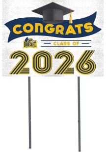 Drexel Dragons KH Sports Fan Class of 2026 Yard Sign - Navy Blue