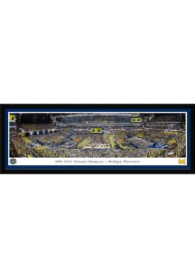 Blakeway Panoramas Michigan Wolverines 2026 MBB Nat Champ Select  Framed Posters