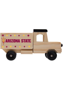 Arizona State Sun Devils Wooden Toy Truck Car