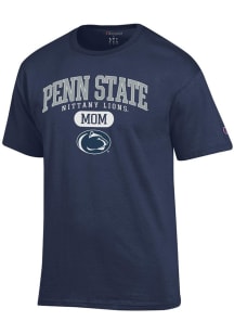 Champion Penn State Nittany Lions Navy Blue Pill Box Mom Jersey Short Sleeve T Shirt