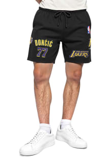 Luka Doncic  Pro Standard Los Angeles Lakers Mens Black Mesh Player Shorts