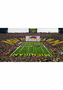Michigan Wolverines Fan Card Flag & Jet Flyover 11x17 Unframed Poster