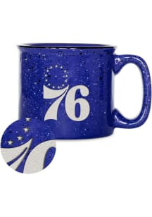 Philadelphia 76ers Campfire Ceramic Mug - Blue