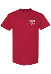Summit Sportswear Indiana Hoosiers Crimson 2026 Football Schedule Short Sleeve T Shirt