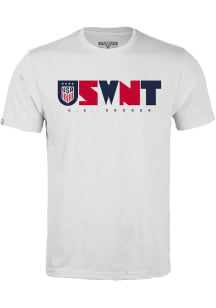 Levelwear USWNT White Richmond Full On Short Sleeve T Shirt