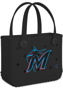 Miami Marlins Black Small Bogg Bag Tote